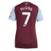 Maillot de foot Aston Villa John McGinn #7 Domicile vêtements Femmes 2024-25 Manches Courtes